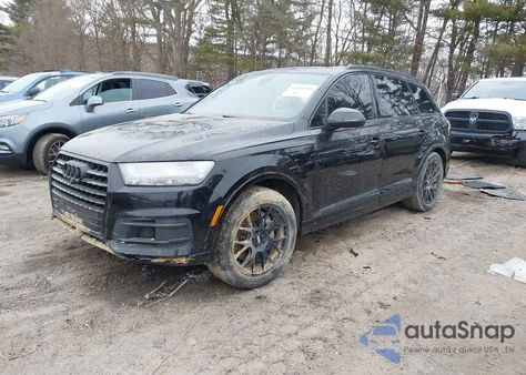 2017 Audi Q7 3.0T Premium from USA, damaged, VIN WA1VAAF75HD029277